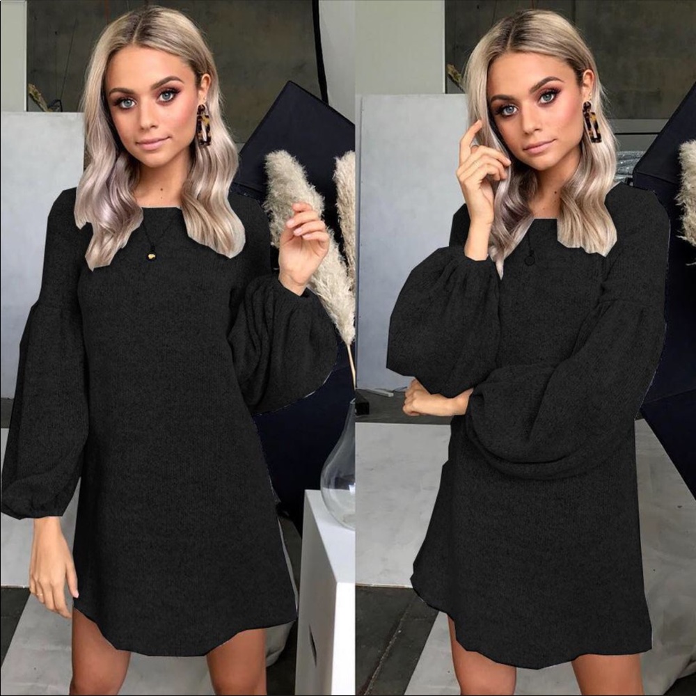 Selfie Leslie Mini Sweater Dress - Picture 4 of 8